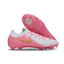 Nike Phantom Luna II Elite FG Rose Blanc
