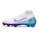Nike Air Zoom Mercurial Superfly 10 Elite FG Blanc Violet Bleu