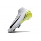 Nike Air Zoom Mercurial Superfly 10 Elite FG Blanc Noir Jaune