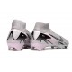 Nike Air Zoom Mercurial Superfly 10 Elite FG Gris Blanc