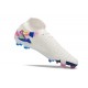 Chaussure Nike Phantom Luna 2 Elite FG Blanc Rose Bleu