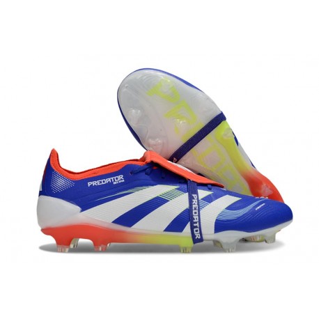 Adidas Predator Elite FT FG Bleu Rouge Blanc