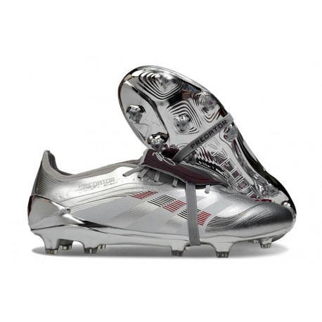 Adidas Predator Elite Foldover Tongue FG Argent