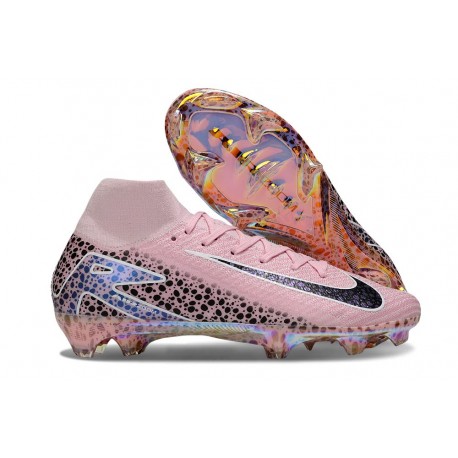 Chaussure Nike Mercurial Superfly X Elite FG Rose Noir