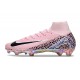 Chaussure Nike Mercurial Superfly X Elite FG Rose Noir