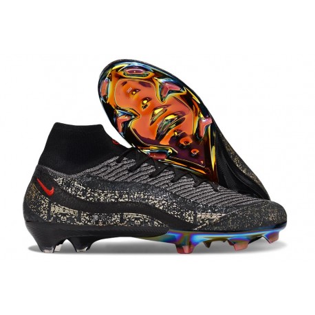 Chaussure Nike Mercurial Superfly X Elite FG Noir