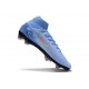 Chaussure Nike Mercurial Superfly X Elite FG Bleu Rouge