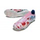 adidas F50 Elite LL FG Nouveau Blanc Rose Bleu