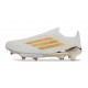 adidas F50 Elite LL FG Nouveau Blanc Or