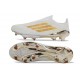 adidas F50 Elite LL FG Nouveau Blanc Or