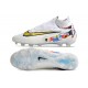 Nike Phantom GX Elite DF FG Blanc Noir Or