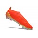 Chaussure Adidas Predator Elite Laceless FG Rouge Noir Jaune 
