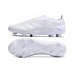 Chaussure Adidas Predator Elite Laceless FG Blanc Argent Mét