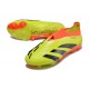 Chaussure Adidas Predator Elite Laceless FG Jaune Noir Rouge