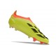 Chaussure Adidas Predator Elite Laceless FG Jaune Noir Rouge