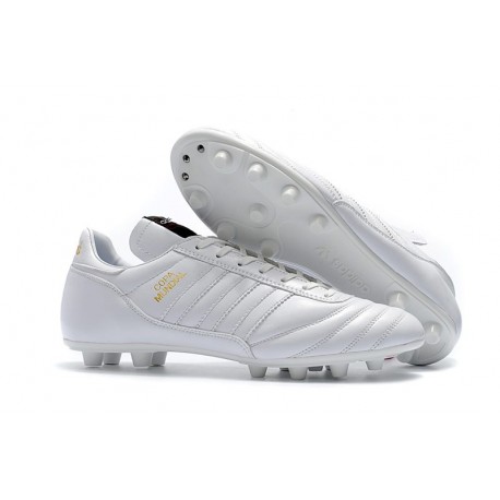Crampons adidas Copa Mundial FG Blanc Doré