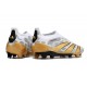Chaussure Adidas Predator Elite Laceless FG Blanc Or Gris