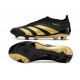 Chaussure adidas Predator Elite Laceless FG Noir Or