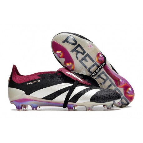 Adidas Predator EliteTongue FG Noir Blanc Violet