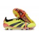 Adidas Predator EliteTongue FG Jaune Noir Rouge