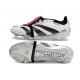 Adidas Predator Elite Tongue FG Blanc Noir Rouge