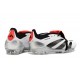 Adidas Predator Elite Tongue FG Blanc Noir Rouge