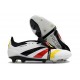 Adidas Predator Elite Tongue FG Blanc Noir Rouge Jaune