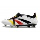 Adidas Predator Elite Tongue FG Blanc Noir Rouge Jaune