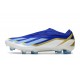 Adidas X Crazyfast Laceless FG Messi Bleu Lucide Eclat de Bleu Blanc