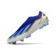 Adidas X Crazyfast Laceless FG Messi Bleu Lucide Eclat de Bleu Blanc