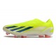 Adidas X Crazyfast Laceless FG Jaune Solaire Equipe Noir Blanc