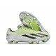 Chaussure Adidas X Crazyfast+ Strung FG Gris Citron Lucide 