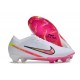 Chaussure Nike Mercurial Vapor 15 Elite FG Blanc Rose