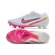 Chaussure Nike Mercurial Vapor 15 Elite FG Blanc Rose