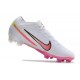 Chaussure Nike Mercurial Vapor 15 Elite FG Blanc Rose