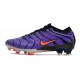 Chaussure Nike Mercurial Vapor 15 Elite FG TN Violet Noir