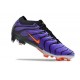 Chaussure Nike Mercurial Vapor 15 Elite FG TN Violet Noir