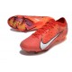 Chaussure Nike Mercurial Vapor 15 Elite FG MDS Carmin Clair Ivoire Pâle Mandarine Vif