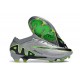 Chaussure Nike Mercurial Vapor 15 Elite FG Gris Noir Vert