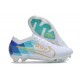Chaussure Nike Mercurial Vapor 15 Elite FG Blanc Bleu Or