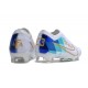 Chaussure Nike Mercurial Vapor 15 Elite FG Blanc Bleu Or