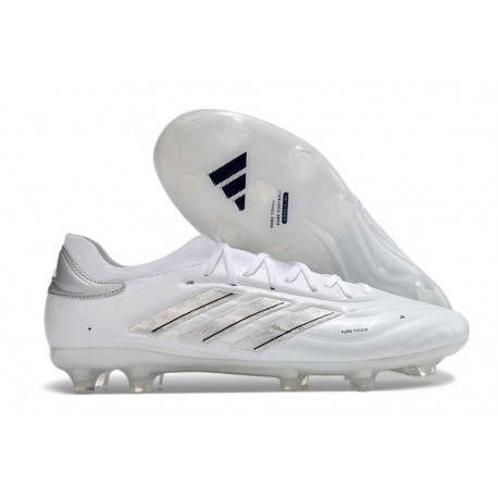 Chaussure adidas Copa Pure II Elite FG Blanc Argent Mét